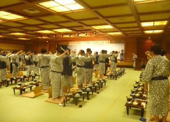 賛助部会　山口氏乾杯
