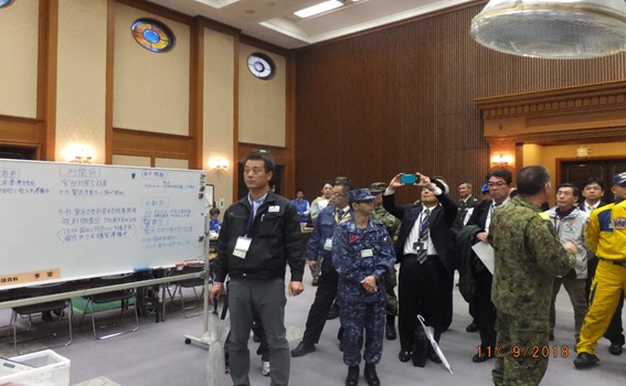 宮城県庁内