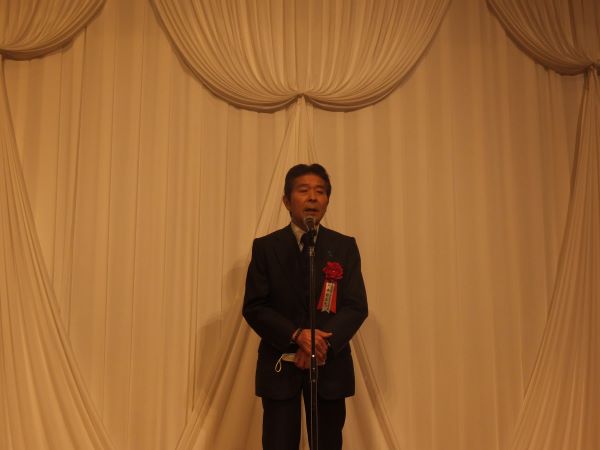 祝辞:中野正志 顧問